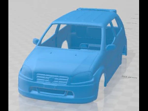 Carrozzeria stampabile Suzuki Swift Sport 2003 Modello di stampa 3D