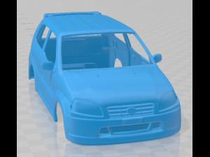 Suzuki Swift Sport 2003 Printable Body Car Modelo de Impressão 3D