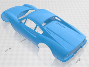 Ferrari Dino 246 GT 1969 Printable Body Car 3D Print Model