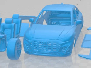 ऑडी SQ5 स्पोर्टबैक 2023 प्रिंट करने योग्य कार 3D प्रिंट मॉडल