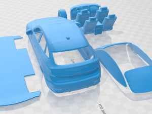 Audi SQ5 Sportback 2023 Printable Car Modelo de impresión 3D