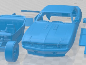 Chevrolet Camaro SS 396 1969 Printable Car 3Dプリントモデル