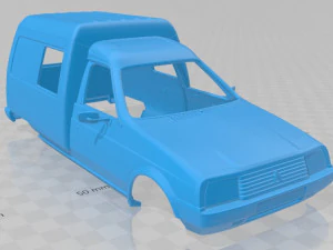 Citroen C15 1984 Printable Body Car 3D Print Model