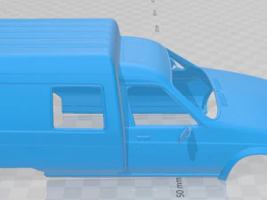 Citroen C15 1984 Printable Body Car 3D Print Model