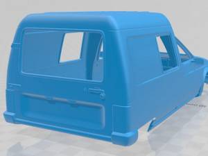 Citroen C15 1984 Printable Body Car 3D Принт Модель