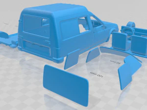 Citroen C15 1984 Printable Car 3D Print Model