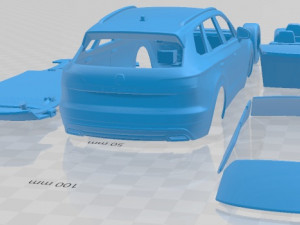 Volkswagen Touareg R Line 2019 Printable Car Modelo de impresión 3D