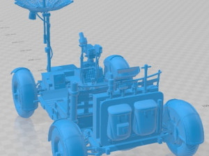 Apollo Lunar Rover Moon Printable Car 3D Print Model