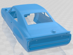 Chevrolet Opala D3 1972 Printable Body Car Modèles 3D en vedette