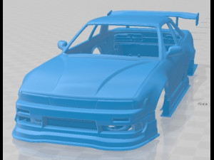 Nissan S13 Silvia Origin Lab Printable Body Car 3D Print Model