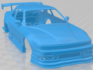 Nissan S13 Silvia Origin Lab Printable Body Car 3D-Druckmodell