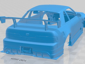 Nissan S13 Silvia Origin Lab Printable Body Car 3D-Druckmodell