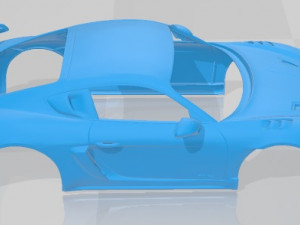 Porsche 718 Cayman GT4 RS 2022 Printable Body Car Modèles 3D en vedette