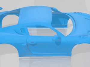 Porsche 718 Cayman GT4 RS 2022 Printable Body Car 3D Print Model