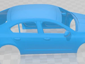 Skoda Octavia Cup 2018 Printable Body Car 3D Print Model