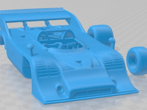 Porsche 917-10 Spyder 1972 Printable Car Modelo de Impressão 3D