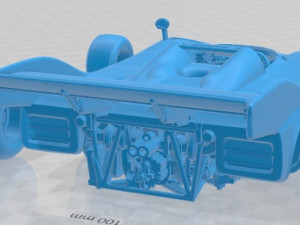 Porsche 917-10 Spyder 1972 Printable Car Modelo de Impressão 3D