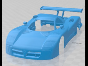 Nissan R390 GT1 1997 Printable Body Car 3D Baskı Modeli