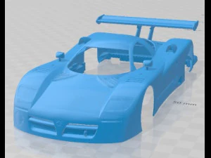Nissan R390 GT1 1997 Printable Body Car 3D Print Model