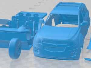 Chevrolet Equinox 2009 Printable Car 3D Print Model