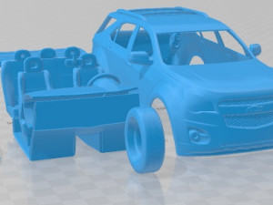 Chevrolet Equinox 2009 Printable Car Model Cetak 3D