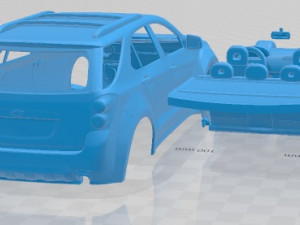 Chevrolet Equinox 2009 Printable Car Model Cetak 3D