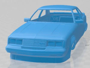 Toyota Celica RA40 Printable Body Car 3D Print Model