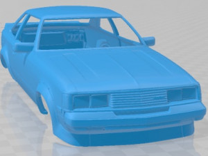 Toyota Celica RA40 Printable Body Car Model do druku 3D