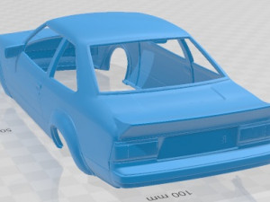 Toyota Celica RA40 Printable Body Car Model do druku 3D