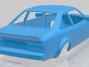 Toyota Celica RA40 Printable Body Car Model do druku 3D