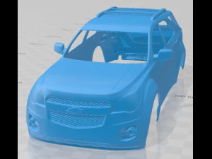 Chevrolet Equinox 2009 Printable Body Car 3D Print Model