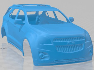 Chevrolet Equinox 2009 Printable Body Car 3D Print Model