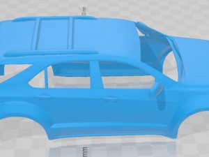 Chevrolet Equinox 2009 Printable Body Car 3D Print Model