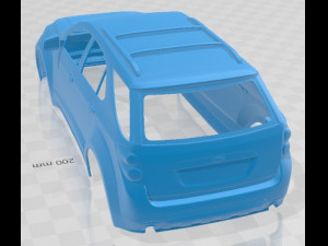 Chevrolet Equinox 2009 Printable Body Car 3D Print Model