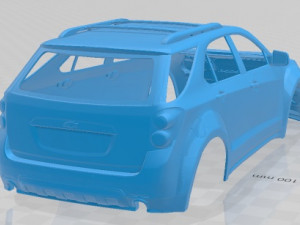 Chevrolet Equinox 2009 Printable Body Car 3D Print Model