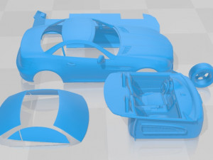 Mercedes Benz SLK 2012 Printable Car Modelo de impresión 3D