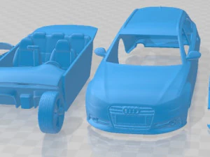 Audi S6 Avant 2013 Printable Car 3D Print Model