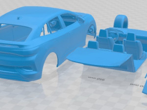 Volkwagen ID5 PRO 2022 Printable Car 3D 打印模型