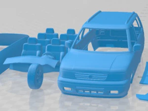 Mazda MPV LV 1997 Printable Car 3D Print Model