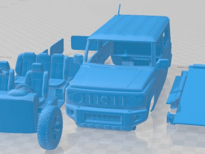 Suzuki Jimny XC Long Wheelbase 2022 Printable Car 3D Print Model