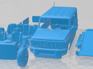 Suzuki Jimny XC Empattement long 2022 Voiture imprimable Modèles 3D en vedette