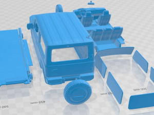 Suzuki Jimny XC Long Wheelbase 2022 Printable Car Modèles 3D en vedette