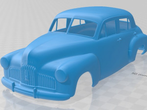 Holden 48-215 Sedan 1948 Printable Body Car 3D 打印模型