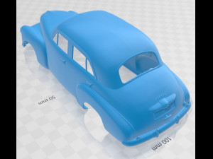 Holden 48-215 Sedan 1948 Printable Body Car 3D 打印模型