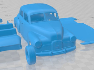 Holden 48 215 1948 Printable Car 3D प्रिंट मॉडल