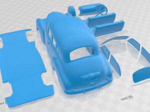 Holden 48 215 1948 Printable Car 3D प्रिंट मॉडल