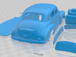 Holden 48 215 1948 Printable Car 3D प्रिंट मॉडल