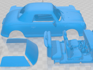 Nissan Figaro 1991 Printable Car 3D-printmodel