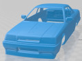 Nissan Skyline R31 1985 Carrosserie imprimable Modèles 3D en vedette