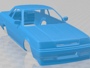 Nissan Skyline R31 1985 Printable Body Car Modello di stampa 3D